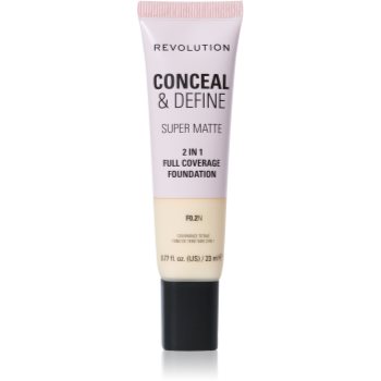 Revolution Conceal & Define machiaj cu efect matifiant - imagine 2